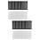 20 Pcs 40x40cm Aquarium Filter Bag Mesh Pouch 7