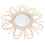 2pcs Rattan Woven Mirror Wall Decor Art Craft 11