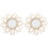 2pcs Rattan Woven Mirror Wall Decor Art Craft 2