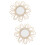 2pcs Rattan Woven Mirror Wall Decor Art Craft 7