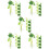 25 Pcs Aquarium Artificial Plants Fish Tank Accessories 8