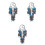 3 Pcs Catcher Wall Hanging Home Decor 4