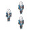 3 Pcs Catcher Wall Hanging Home Decor 7
