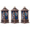 3pcs Lantern Church Jesus Pattern Oil Lamp 4