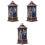 3pcs Lantern Church Jesus Pattern Oil Lamp 3