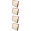 4pcs Medals Display Case Shadow Box Frame 10
