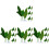 32 Pcs Betta Bed Leaf Hammock Fish Hideout Plastic Plants 2