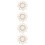 4pcs Rattan Woven Mirror Wall Decor Art Craft 8