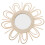 4pcs Rattan Woven Mirror Wall Decor Art Craft 1