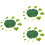 3 Sets Artificial Floating Duckweed Plastic Aquatic Plant 6