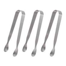 9 Pcs Stainless Steel Sugar Tongs Ice Food Serving Tongs