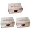 3pcs Wooden Ring Box Wedding Holder 3