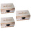 3pcs Wooden Ring Box Wedding Holder 8