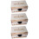3pcs Wooden Ring Box Wedding Holder 9