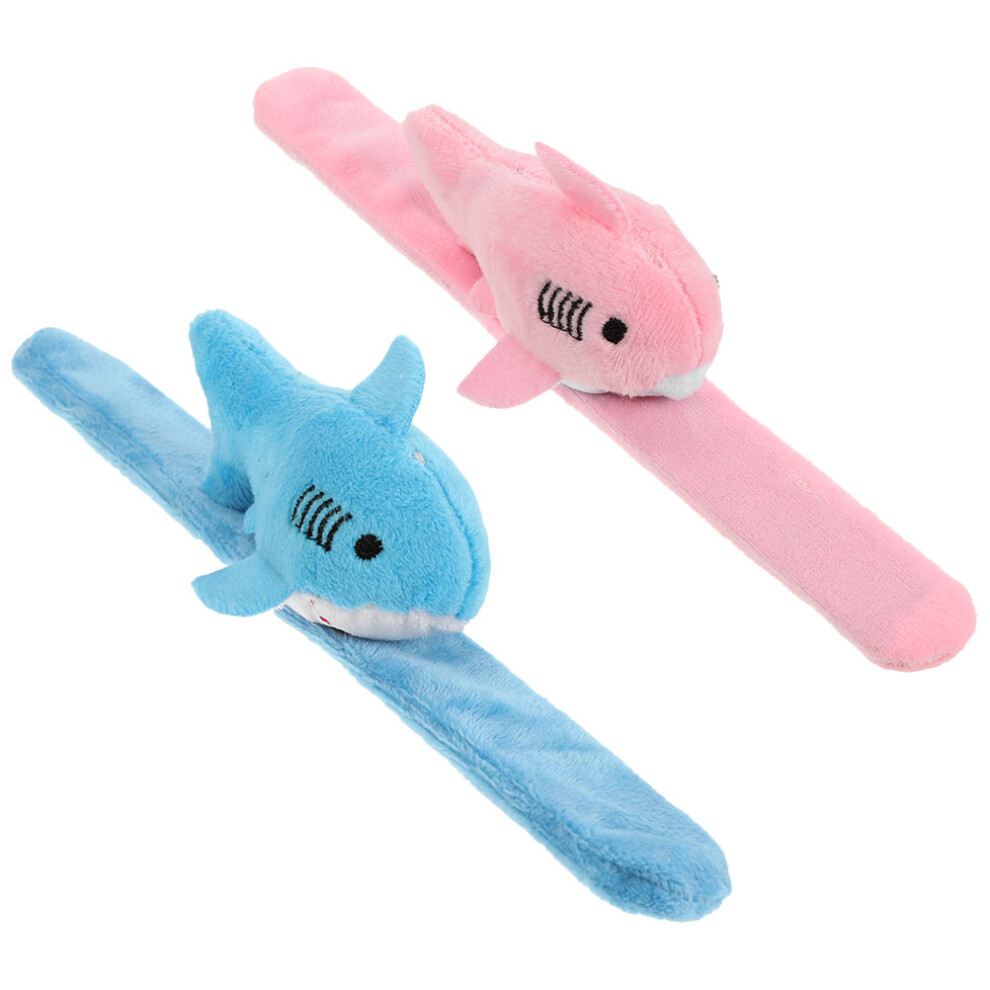 10 Pcs Plush Shark Slap Bracelets Stuffed Animal Toy-image-OPC-PKCG9CC-NEW