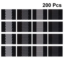 200Pcs Durable Nougat and Candy Wrapping Paper Food Safe White Sheets