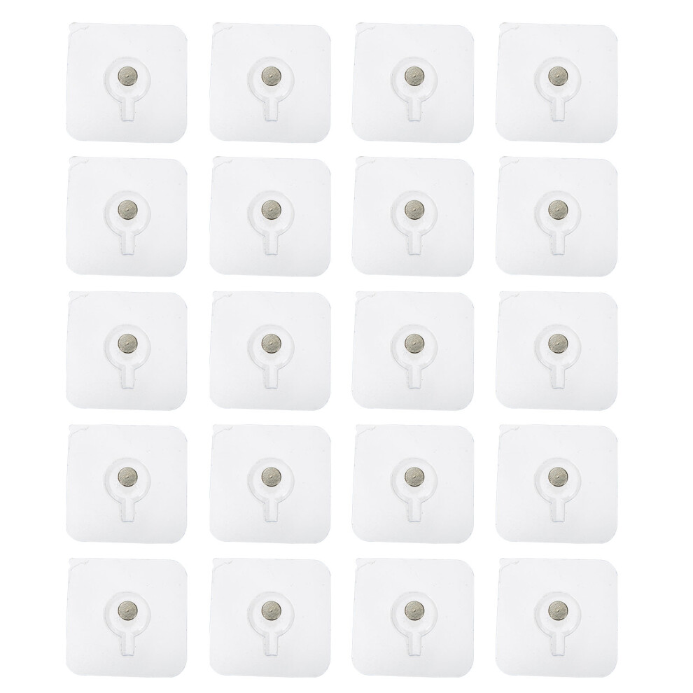80 Pcs Adhesive Screw Patches Nail Hooks 3183309102112