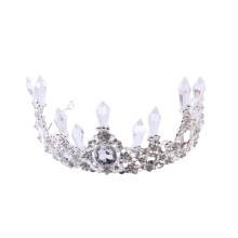3Pcs Icicle Shape Bride Crown Cake Decoration Headwear For Women
