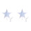 2Pcs Christmas Tree Star Topper Led Warm White With 2