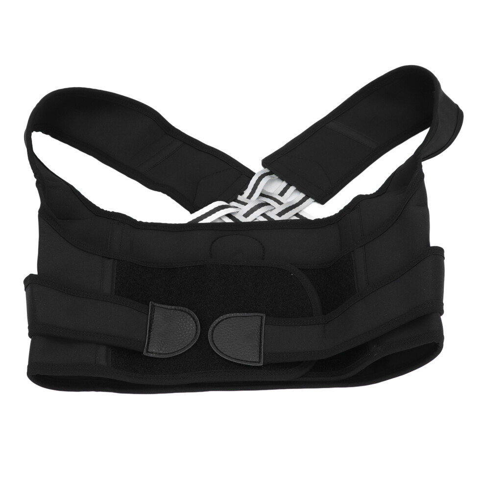 Women & Men Back Posture Support Brace Breathable Shoulder Straightener Black-image-OPC-PKCGFPC-NEW