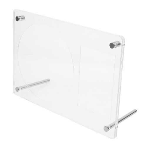 2pcs Acrylic CD DVD Stand Rack for Home
