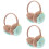 3 Pcs Plush Ear Muffs Warm Winter Accessory 6