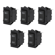 5PCS Trailer Power Jack Switch Replacement DPDT