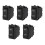 5PCS Trailer Power Jack Switch Replacement DPDT 1