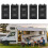5PCS Trailer Power Jack Switch Replacement DPDT 12