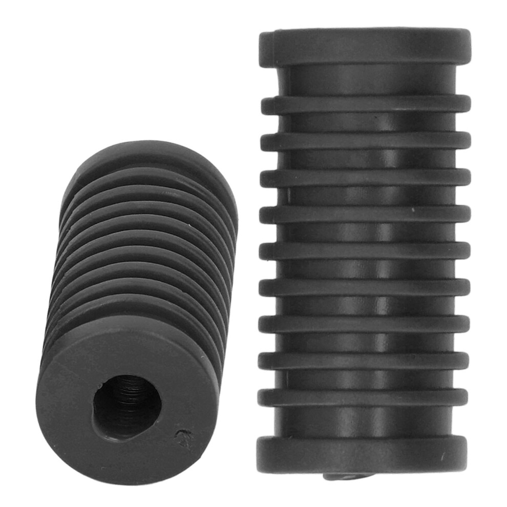 2Pcs Motorcycle Gear Shifter Lever Cover Rubber Black 8320539925844