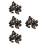 4pcs Volcanic Stone Aquarium Rocks Pond Decor 9