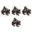 4pcs Volcanic Stone Aquarium Rocks Pond Decor 8