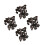 4pcs Volcanic Stone Aquarium Rocks Pond Decor 6