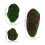 6pcs Artificial Moss Stone for Aquarium and Home Decor 3