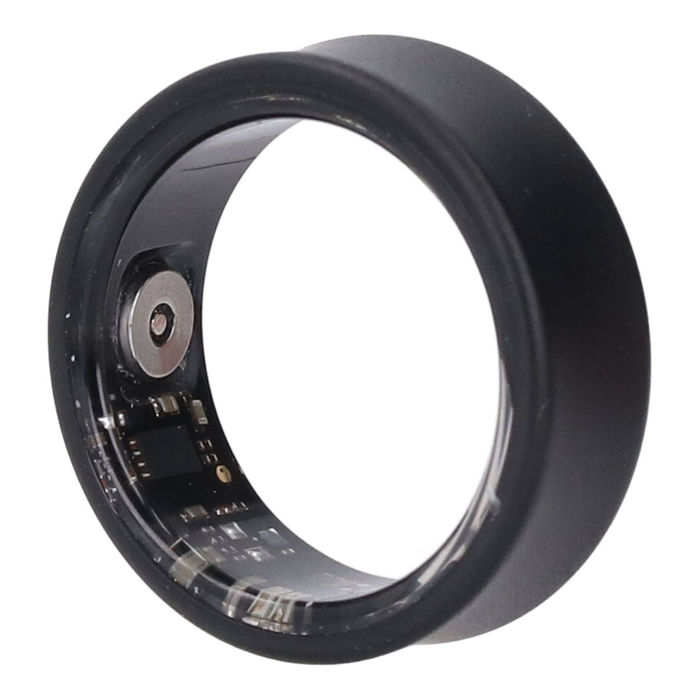 High-Quality Titanium Alloy Fitness Ring With Waterproof 50M And Photo Clicker Black 6951346813806