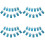 4 Sets Photo String Picture Frame Garland 5