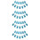 4 Sets Photo String Picture Frame Garland 8