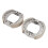 2pcs Mini Bike Drum Brake Pads Shoes Replacement 6