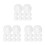 150 Pcs Disposable Rabbit Cage Liners Bunny Pads Litter Pan 6