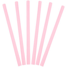 24 Pcs Reusable Silicone Drinking Straws