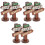 6 Pcs Mini Sign Post Wood Garden Accessories 3