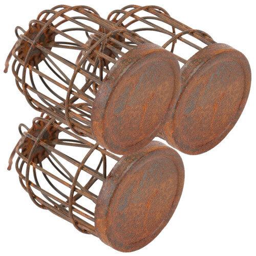 3pcs Mini Birdcage for Small Birds House Ornament