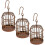 3pcs Mini Birdcage for Small Birds House Ornament 4