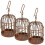 3pcs Mini Birdcage for Small Birds House Ornament 5