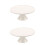 2pcs Ceramic Cake Stand Cupcake Holder Party Tray 5