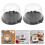 50pcs Plastic Cake Boxes with Lids Bakery Take Out Containers 8
