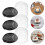 50pcs Plastic Cake Boxes with Lids Bakery Take Out Containers 10