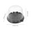 50pcs Plastic Cake Boxes with Lids Bakery Take Out Containers 3