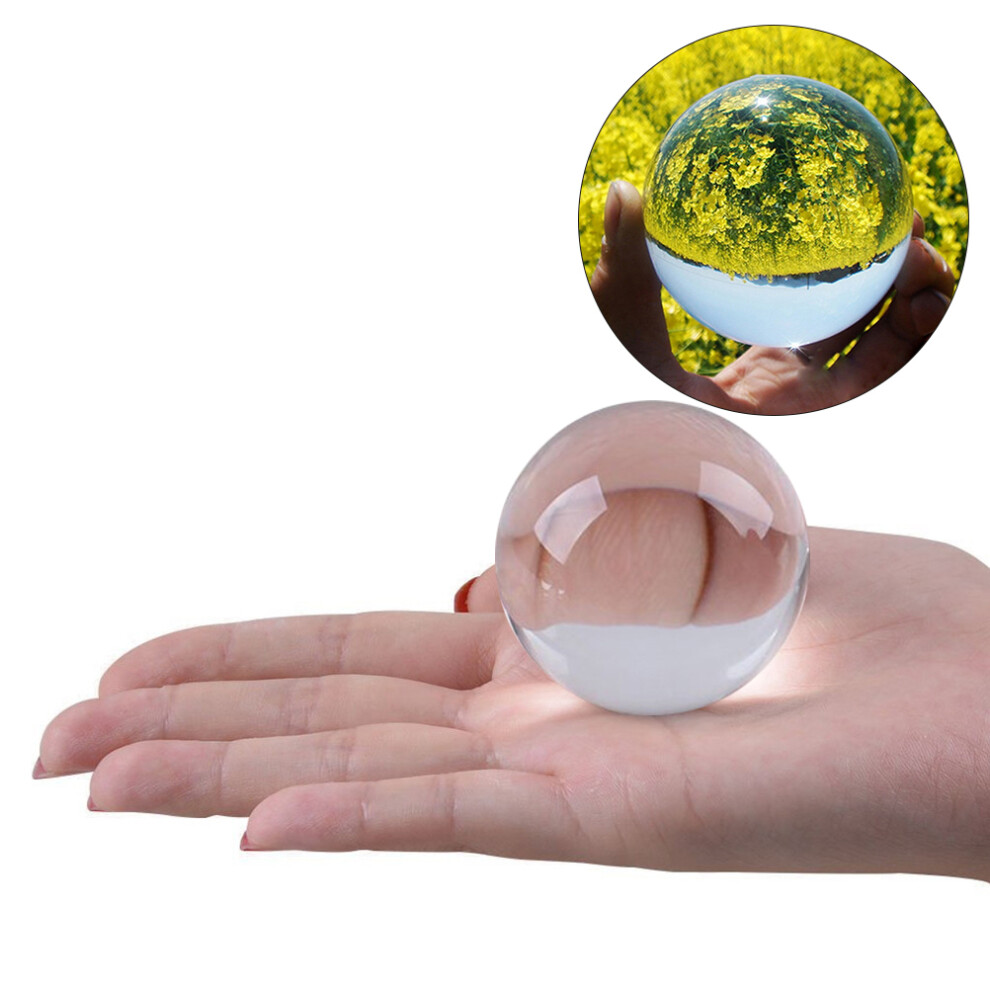 3Pcs 6Cm Crystal Ball Photography Prop Glass Sphere 3183446476282