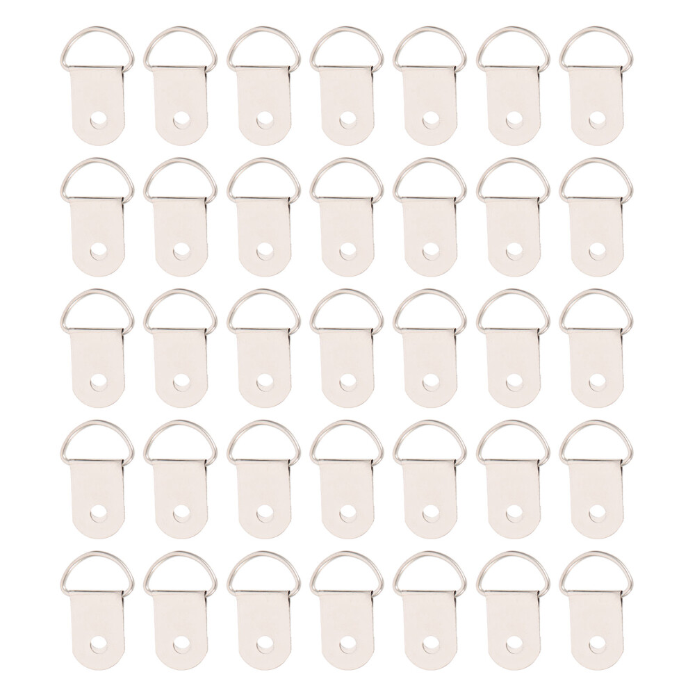 300 Pcs Picture Frame Hanger Wall Hanger Semi-Circle Photo Hanger 3183369959862